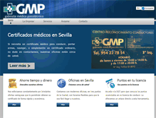 Tablet Screenshot of certificadosmedicossevilla.es